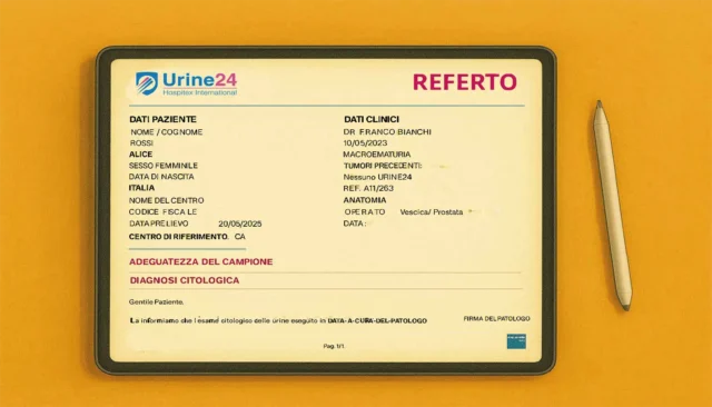 Referto digitale Urine24: sicuro, veloce e nel rispetto della privacy
